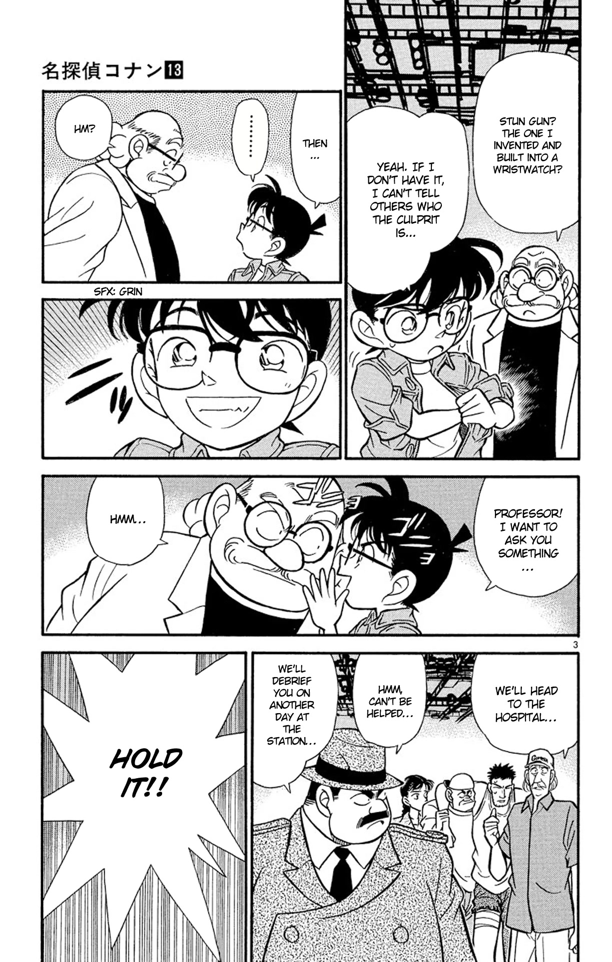 Detective Conan Chapter 130 page 4 - Chapter 130: The Back Running Away