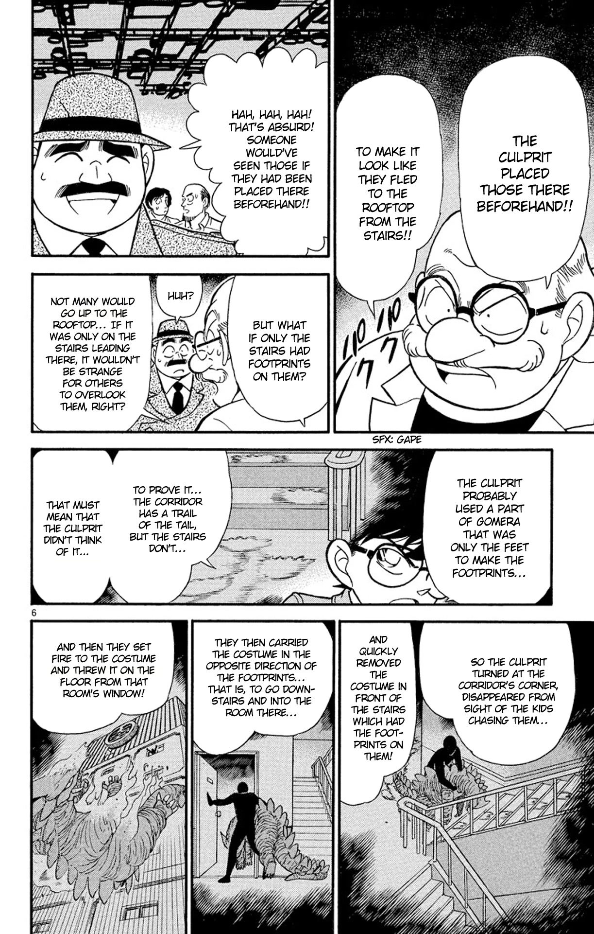 Detective Conan Chapter 130 page 7 - Chapter 130: The Back Running Away