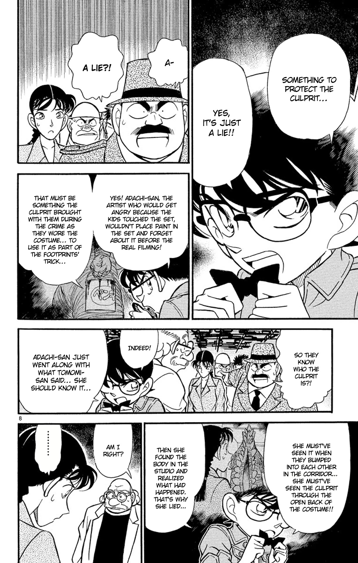 Detective Conan Chapter 130 page 9 - Chapter 130: The Back Running Away