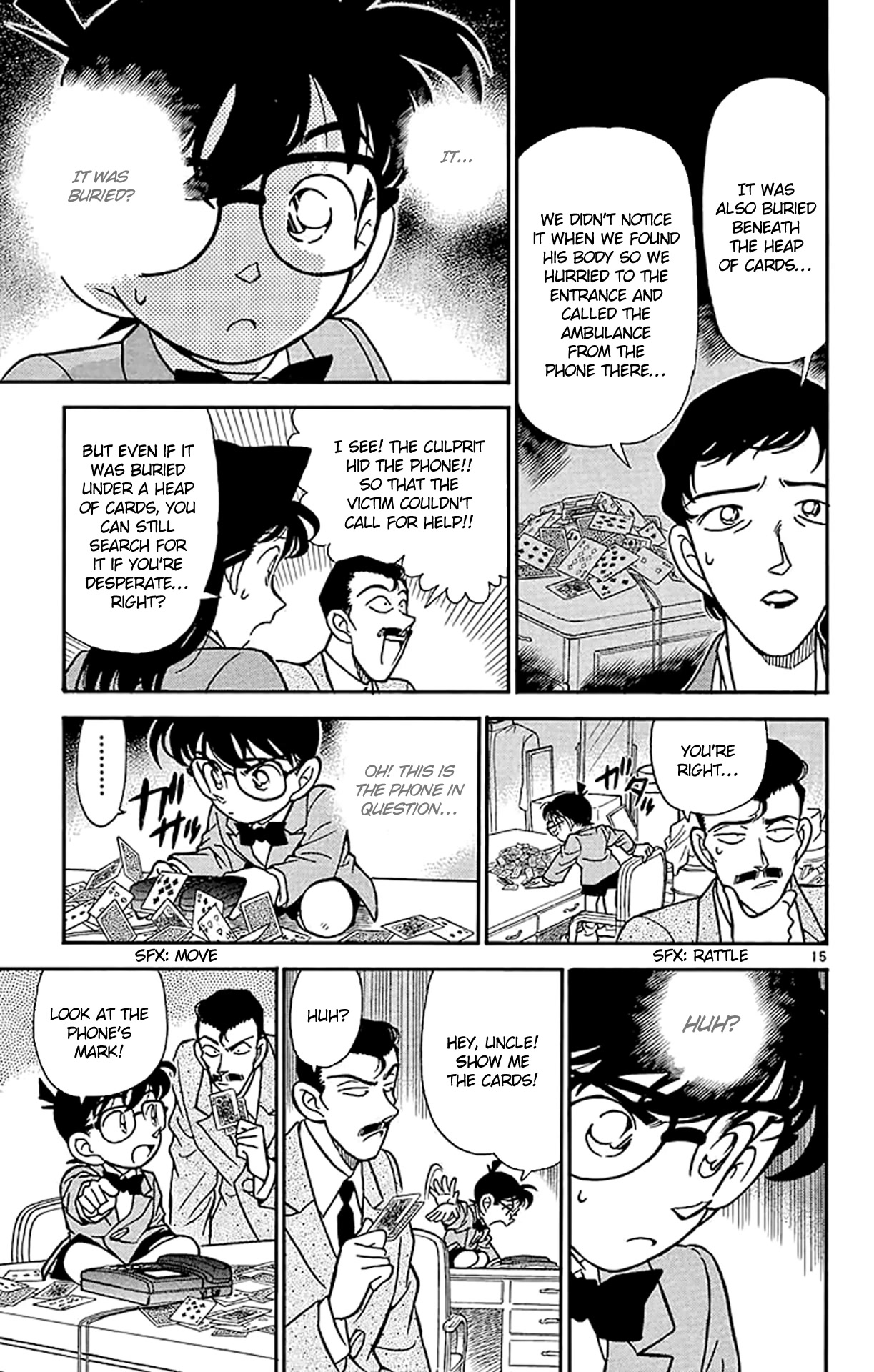 Detective Conan Chapter 132 page 16 - Chapter 132: The Phone's Digits