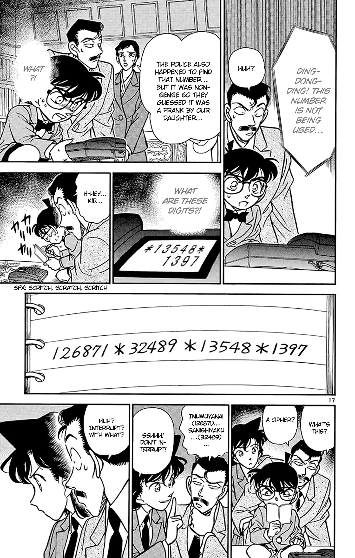 Detective Conan Chapter 132 page 18 - Chapter 132: The Phone's Digits