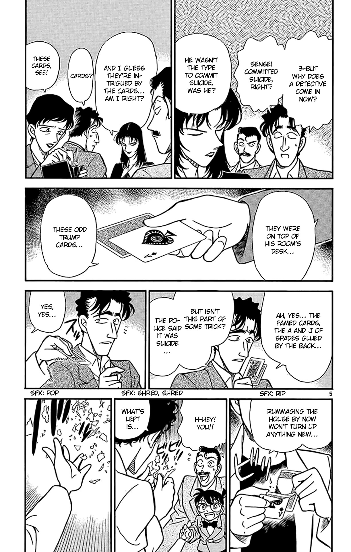 Detective Conan Chapter 132 page 6 - Chapter 132: The Phone's Digits