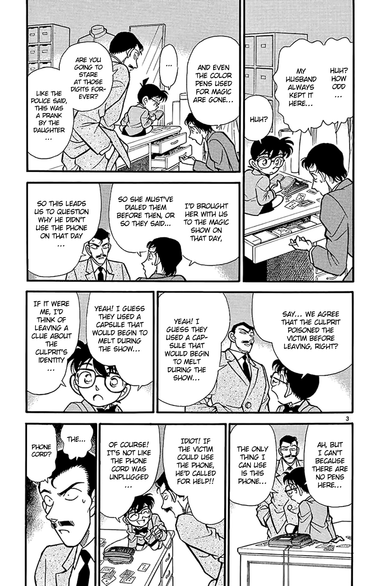 Detective Conan Chapter 133 page 4 - Chapter 133: The Case Has Just Begun?!