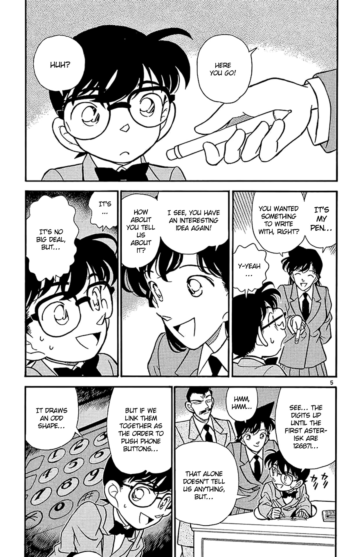 Detective Conan Chapter 133 page 6 - Chapter 133: The Case Has Just Begun?!