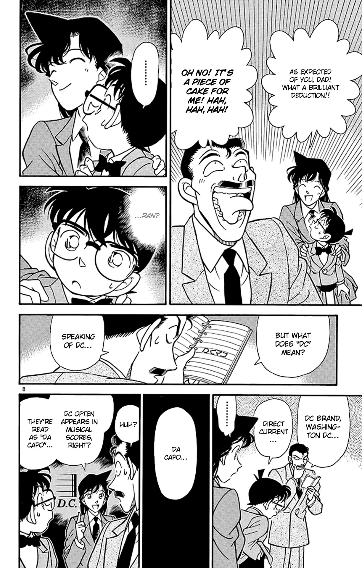 Detective Conan Chapter 133 page 9 - Chapter 133: The Case Has Just Begun?!