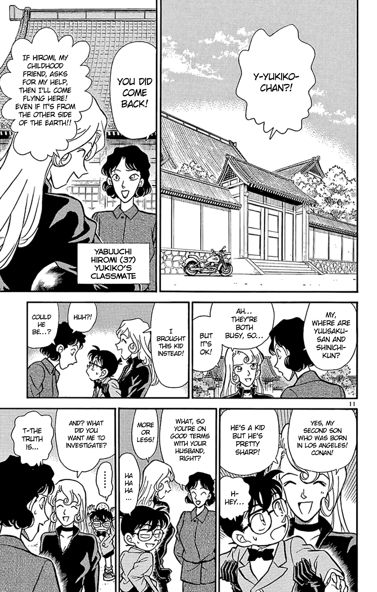 Detective Conan Chapter 134 page 11 - Chapter 134: Questions Among Fallen Leaves