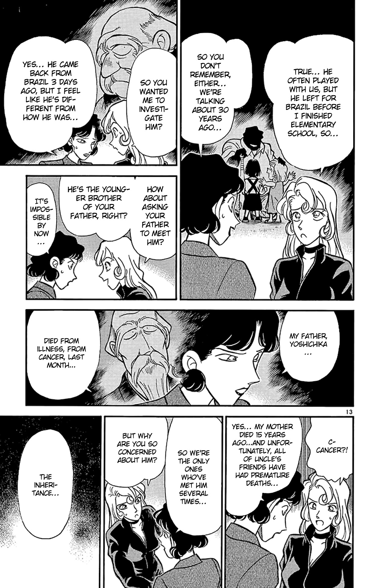 Detective Conan Chapter 134 page 13 - Chapter 134: Questions Among Fallen Leaves
