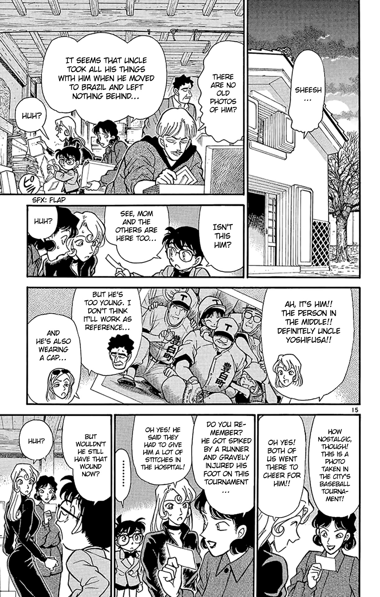 Detective Conan Chapter 134 page 15 - Chapter 134: Questions Among Fallen Leaves