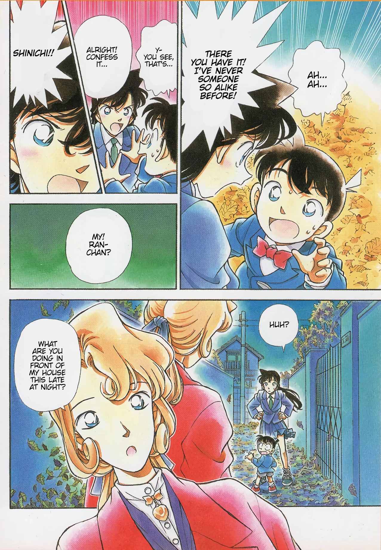 Detective Conan Chapter 134 page 4 - Chapter 134: Questions Among Fallen Leaves