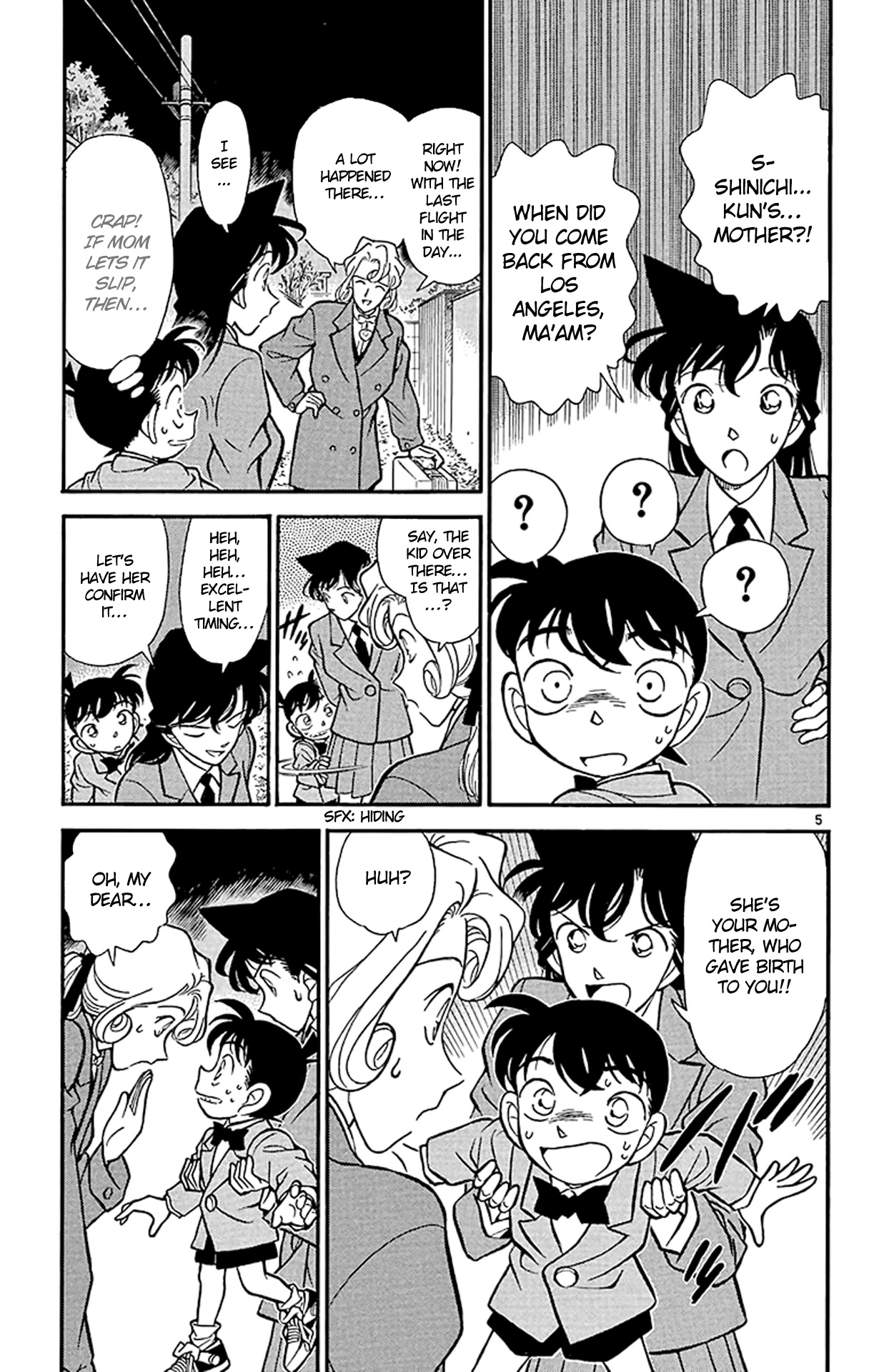 Detective Conan Chapter 134 page 5 - Chapter 134: Questions Among Fallen Leaves
