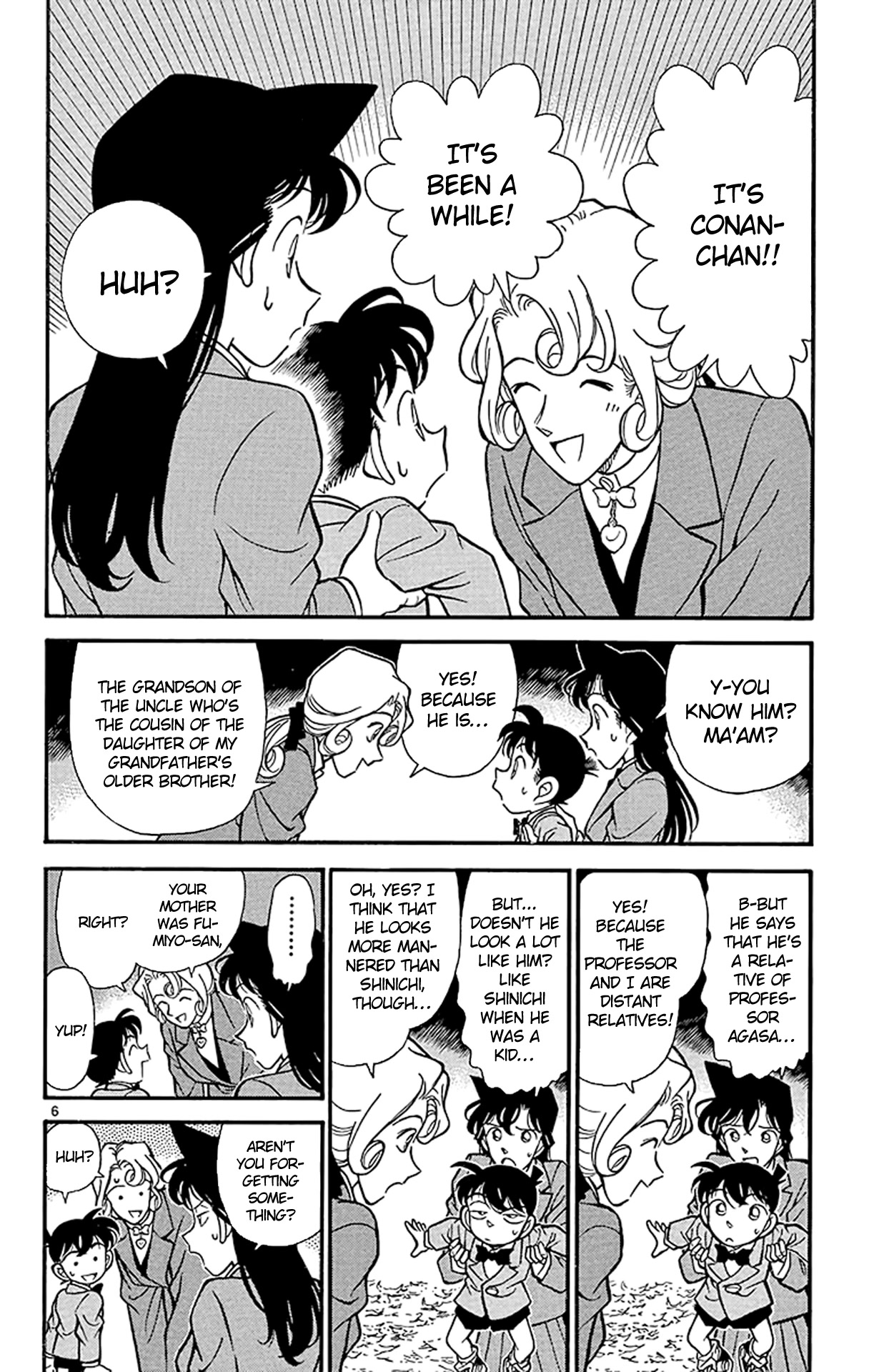 Detective Conan Chapter 134 page 6 - Chapter 134: Questions Among Fallen Leaves