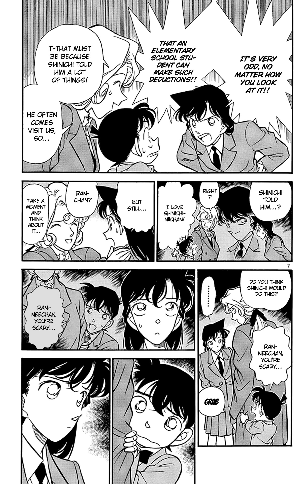 Detective Conan Chapter 134 page 7 - Chapter 134: Questions Among Fallen Leaves