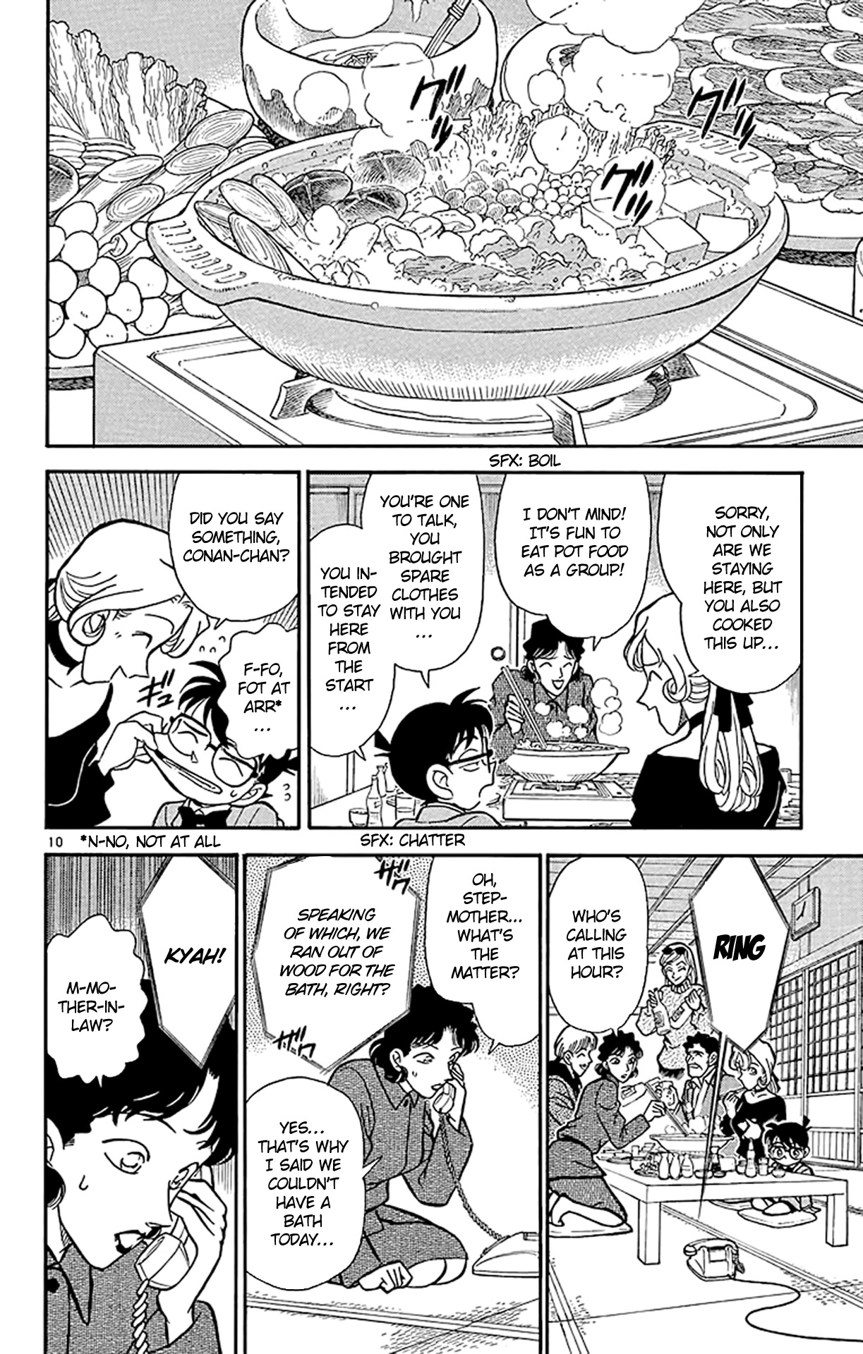 Detective Conan Chapter 135 page 11 - Chapter 135: Inside Mom's Chest?!