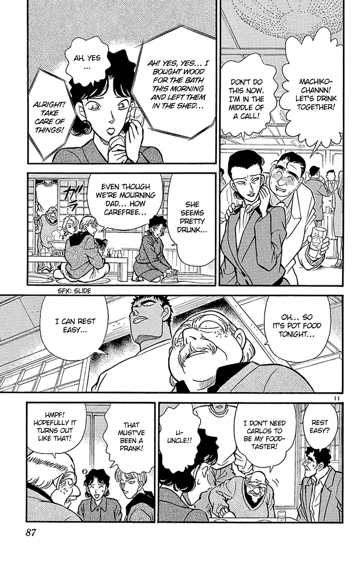 Detective Conan Chapter 135 page 12 - Chapter 135: Inside Mom's Chest?!