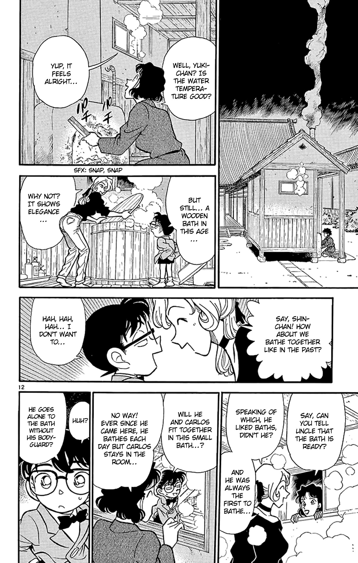 Detective Conan Chapter 135 page 13 - Chapter 135: Inside Mom's Chest?!