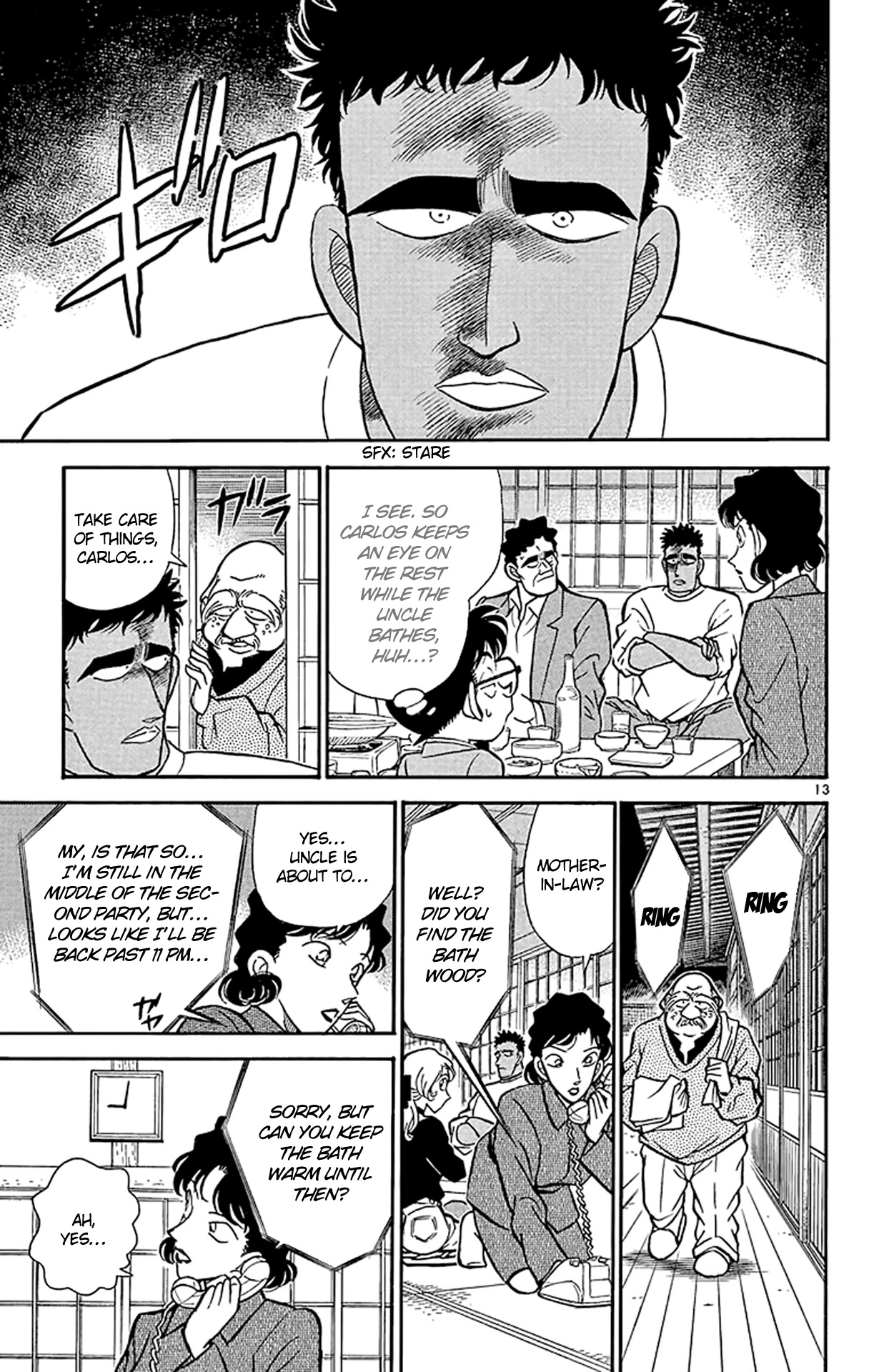 Detective Conan Chapter 135 page 14 - Chapter 135: Inside Mom's Chest?!