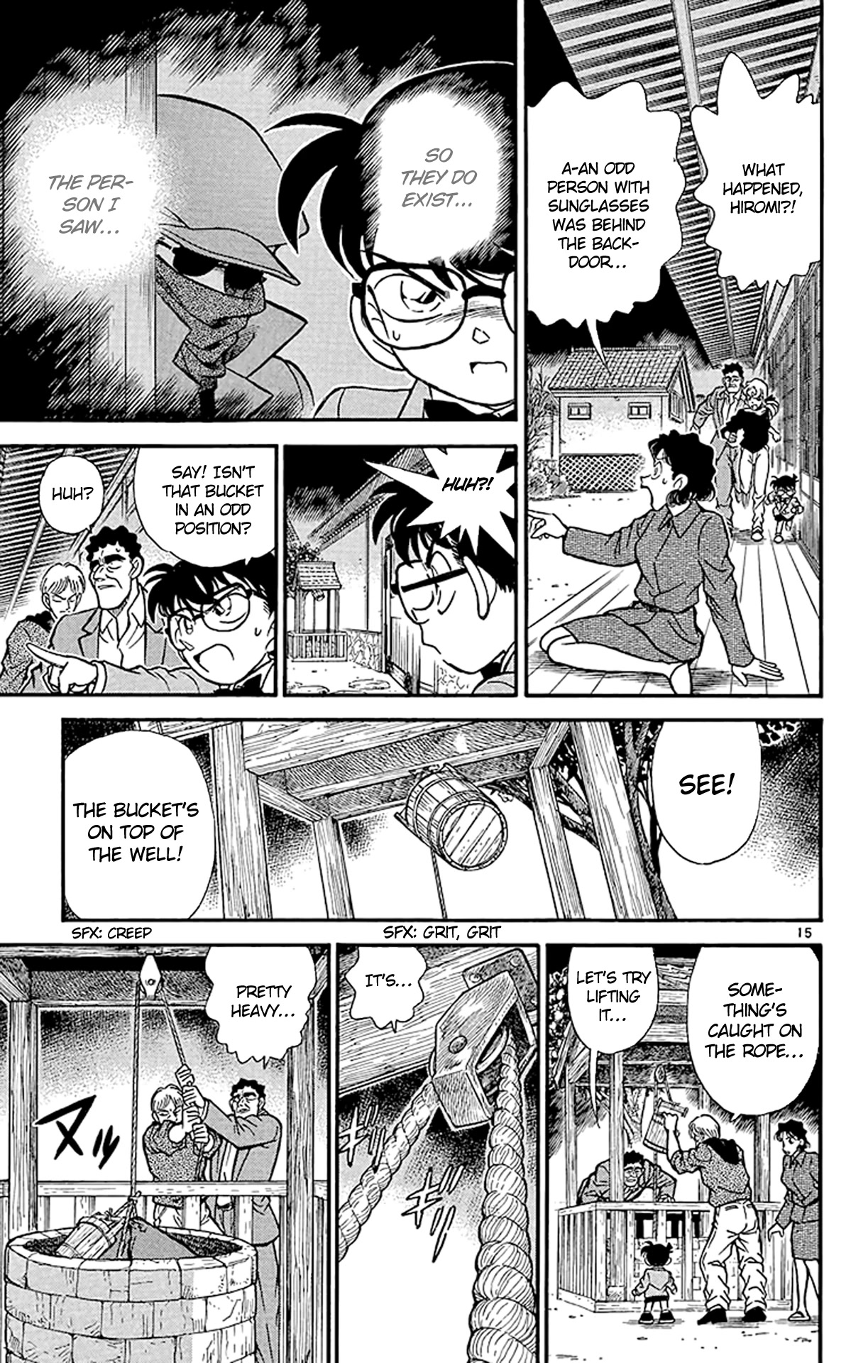 Detective Conan Chapter 135 page 16 - Chapter 135: Inside Mom's Chest?!