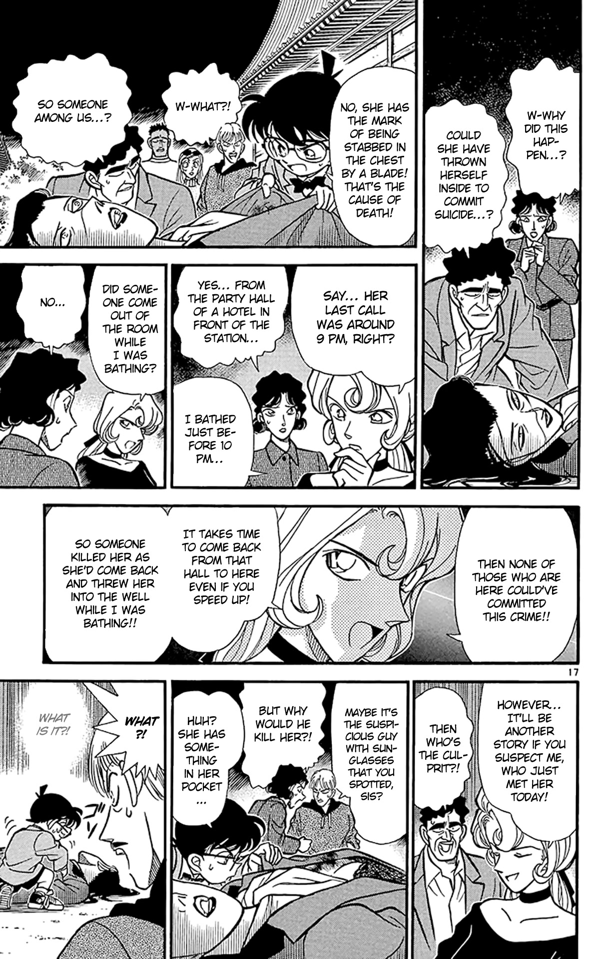 Detective Conan Chapter 135 page 18 - Chapter 135: Inside Mom's Chest?!