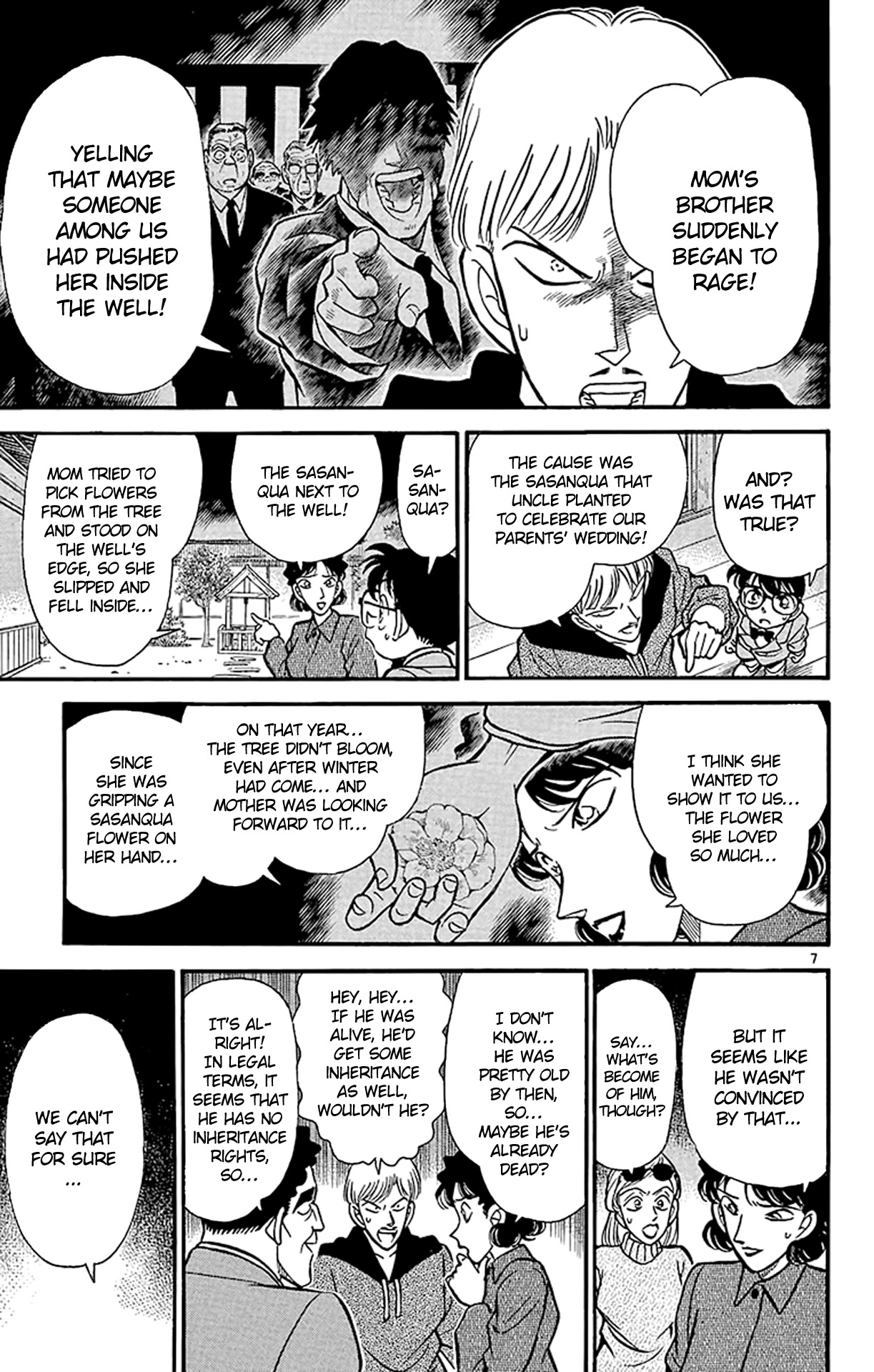 Detective Conan Chapter 135 page 8 - Chapter 135: Inside Mom's Chest?!