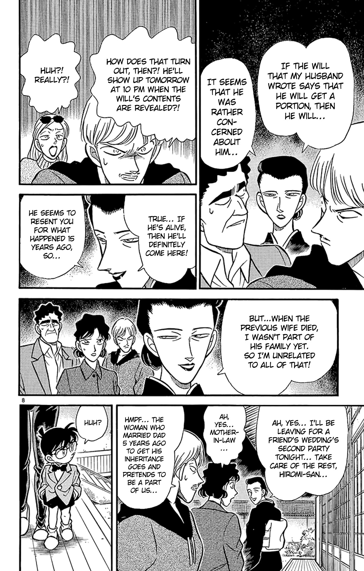 Detective Conan Chapter 135 page 9 - Chapter 135: Inside Mom's Chest?!