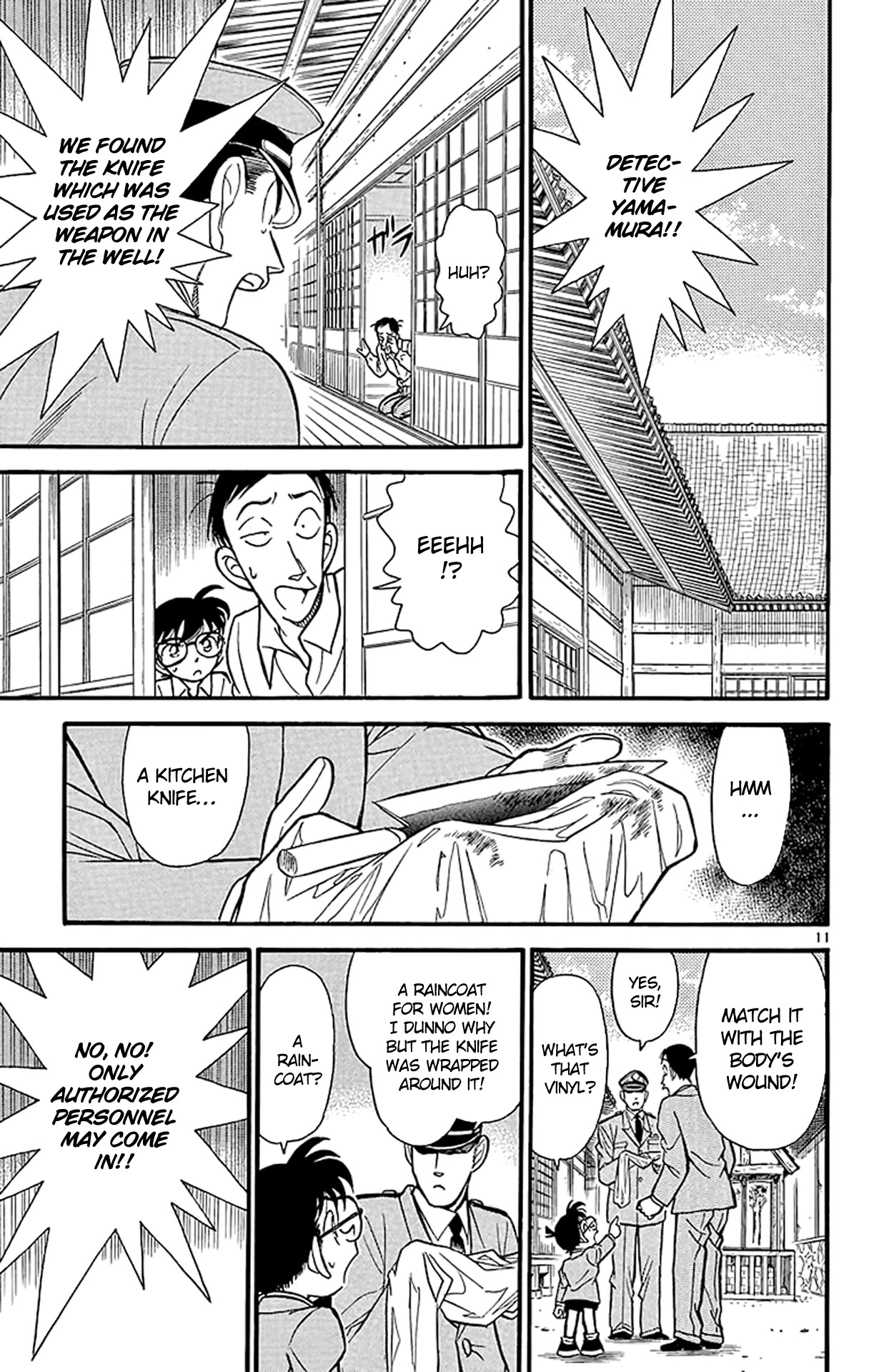 Detective Conan Chapter 136 page 12 - Chapter 136: Conan's Smile...