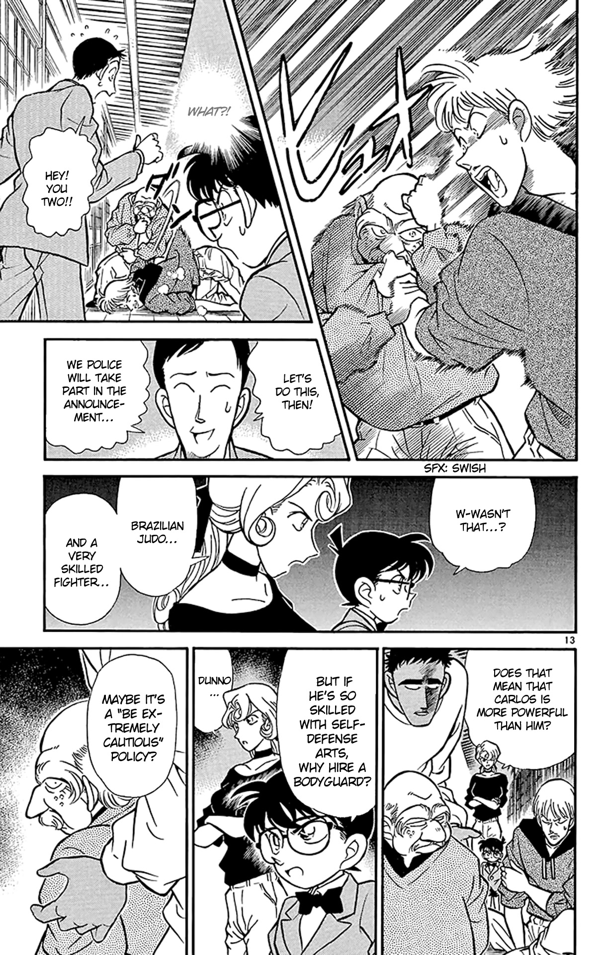 Detective Conan Chapter 136 page 14 - Chapter 136: Conan's Smile...
