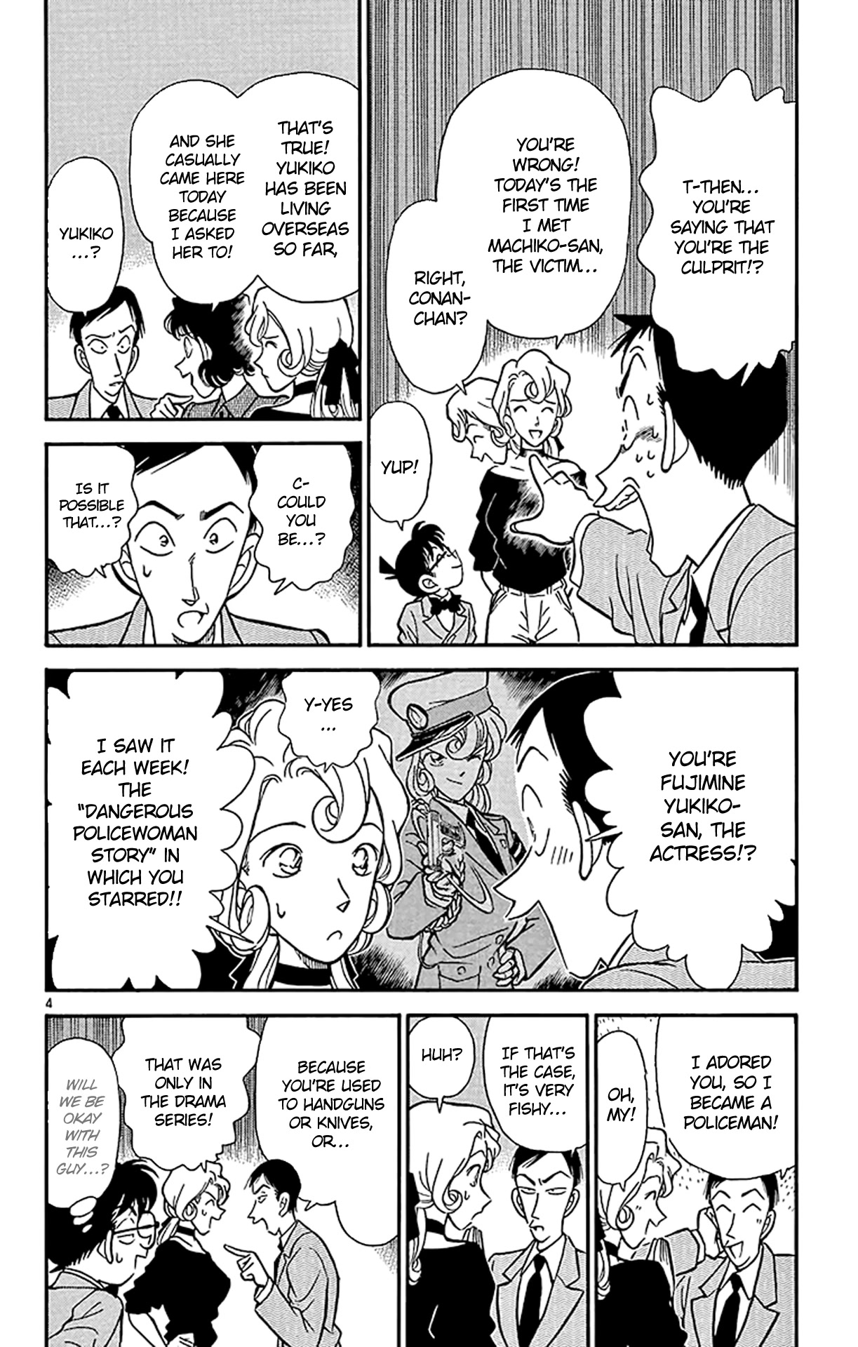 Detective Conan Chapter 136 page 5 - Chapter 136: Conan's Smile...