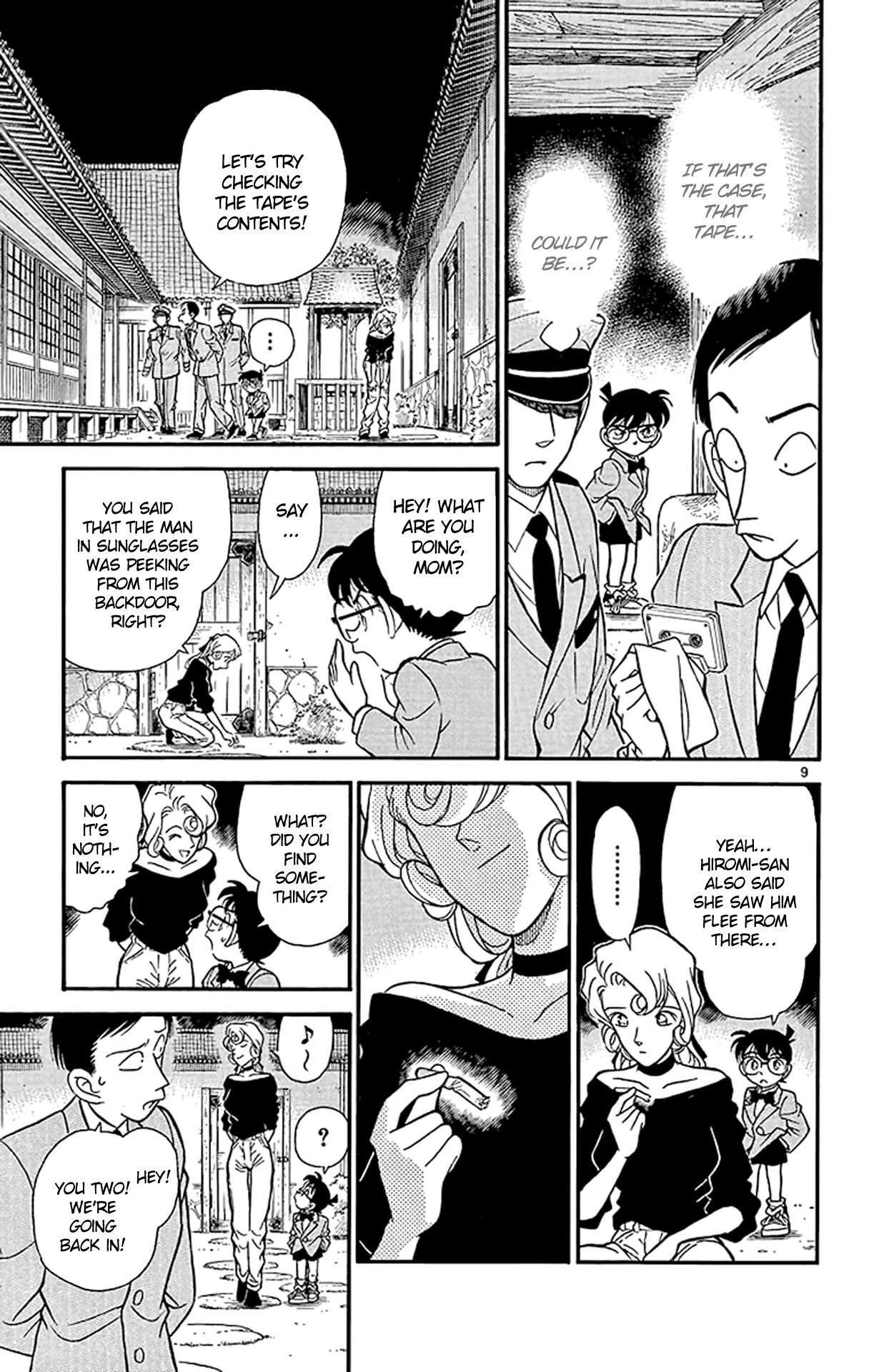 Detective Conan Chapter 137 page 10 - Chapter 137: Yukiko's Smile...