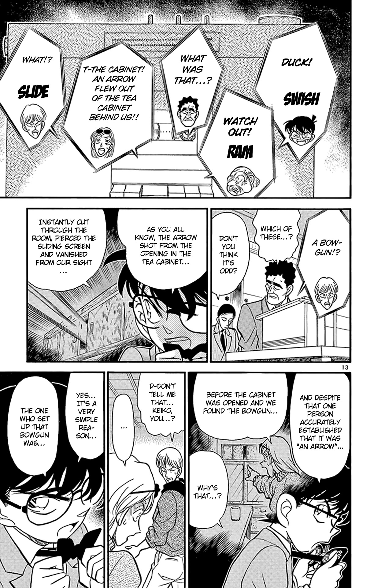 Detective Conan Chapter 137 page 14 - Chapter 137: Yukiko's Smile...