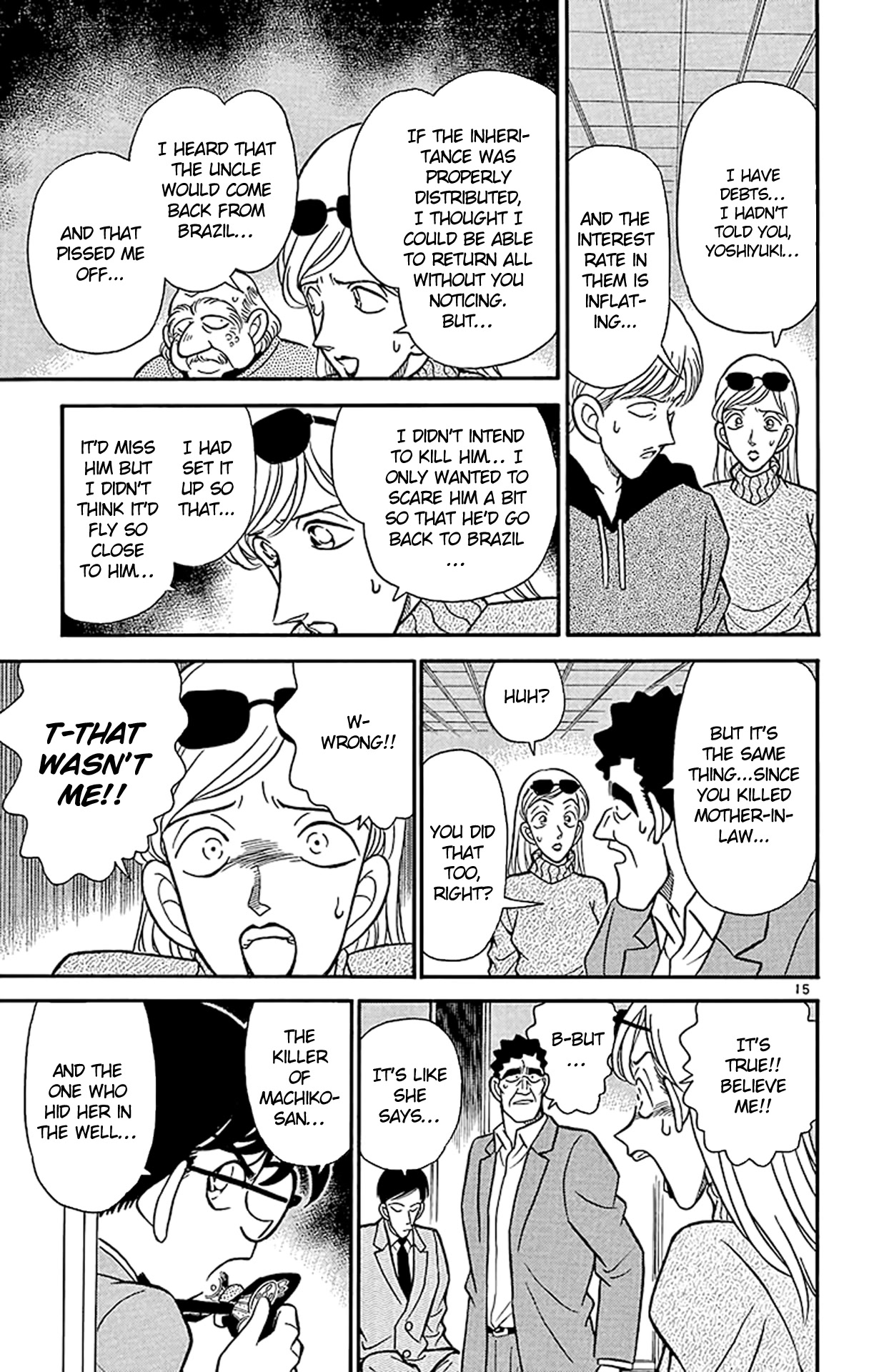 Detective Conan Chapter 137 page 16 - Chapter 137: Yukiko's Smile...