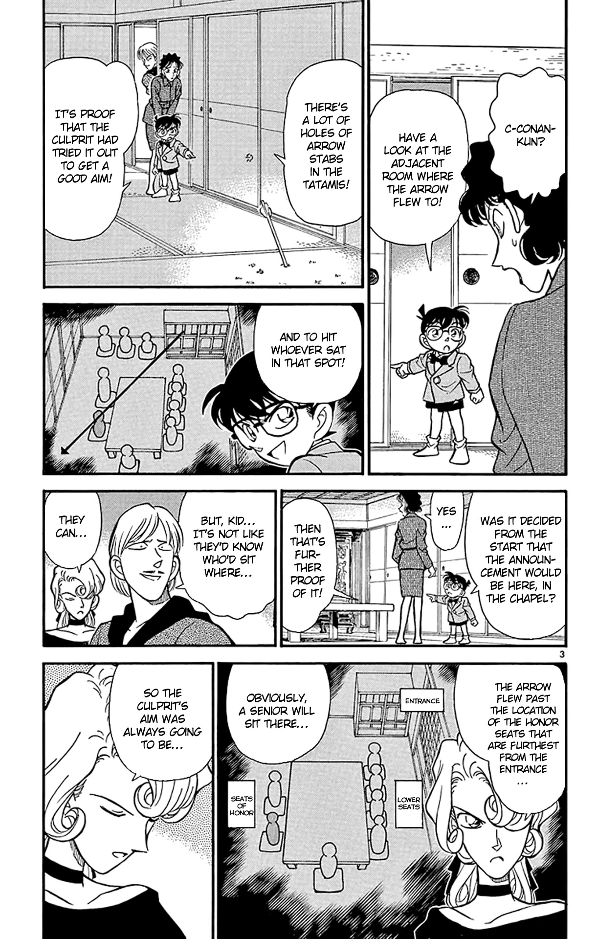 Detective Conan Chapter 137 page 4 - Chapter 137: Yukiko's Smile...