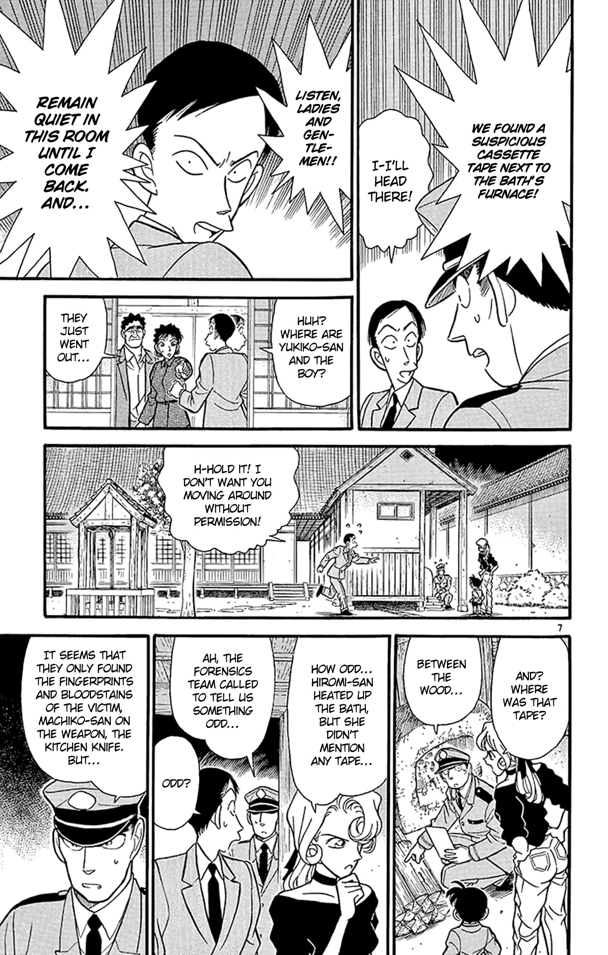Detective Conan Chapter 137 page 8 - Chapter 137: Yukiko's Smile...