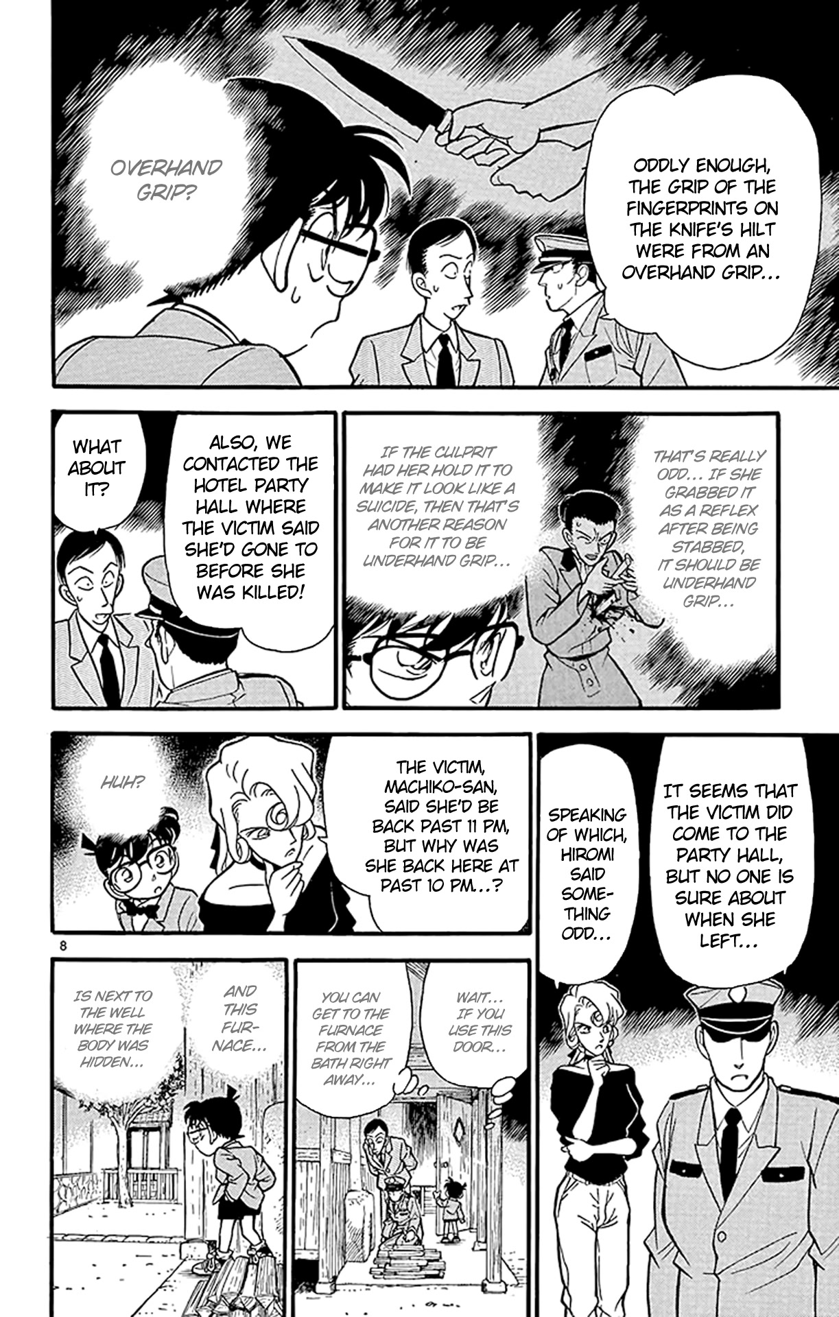 Detective Conan Chapter 137 page 9 - Chapter 137: Yukiko's Smile...