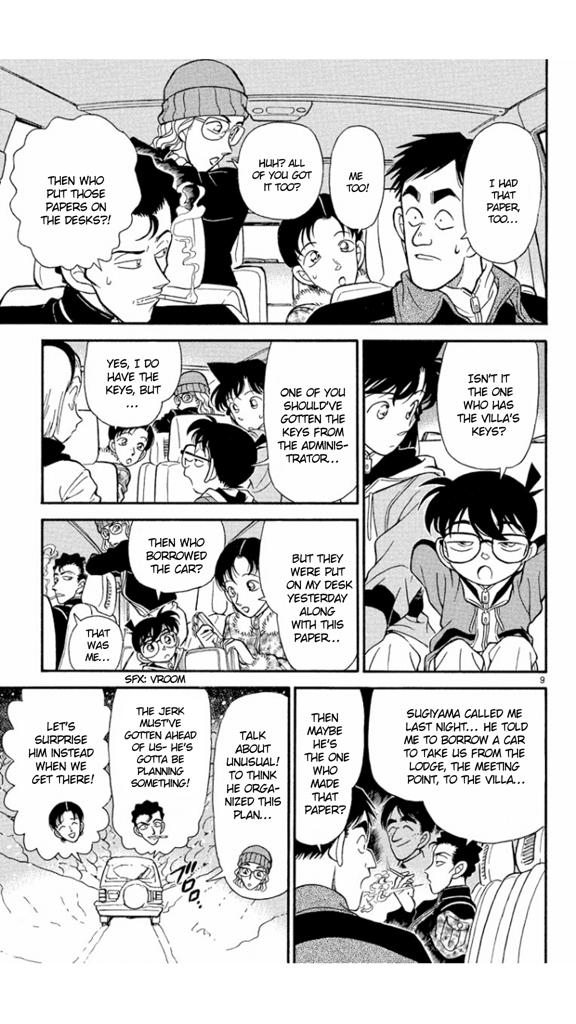 Detective Conan Chapter 139 page 10 - Chapter 139: An Odd Gathering