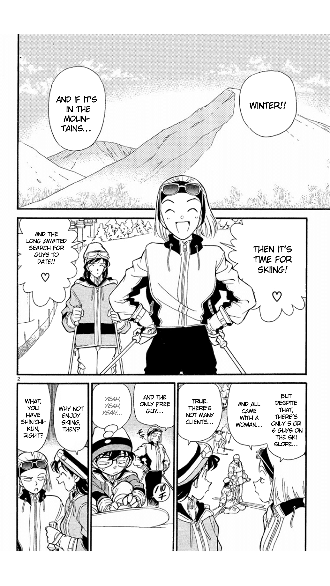Detective Conan Chapter 139 page 3 - Chapter 139: An Odd Gathering
