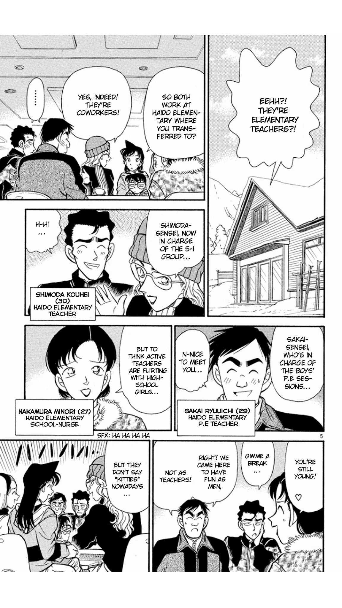 Detective Conan Chapter 139 page 6 - Chapter 139: An Odd Gathering