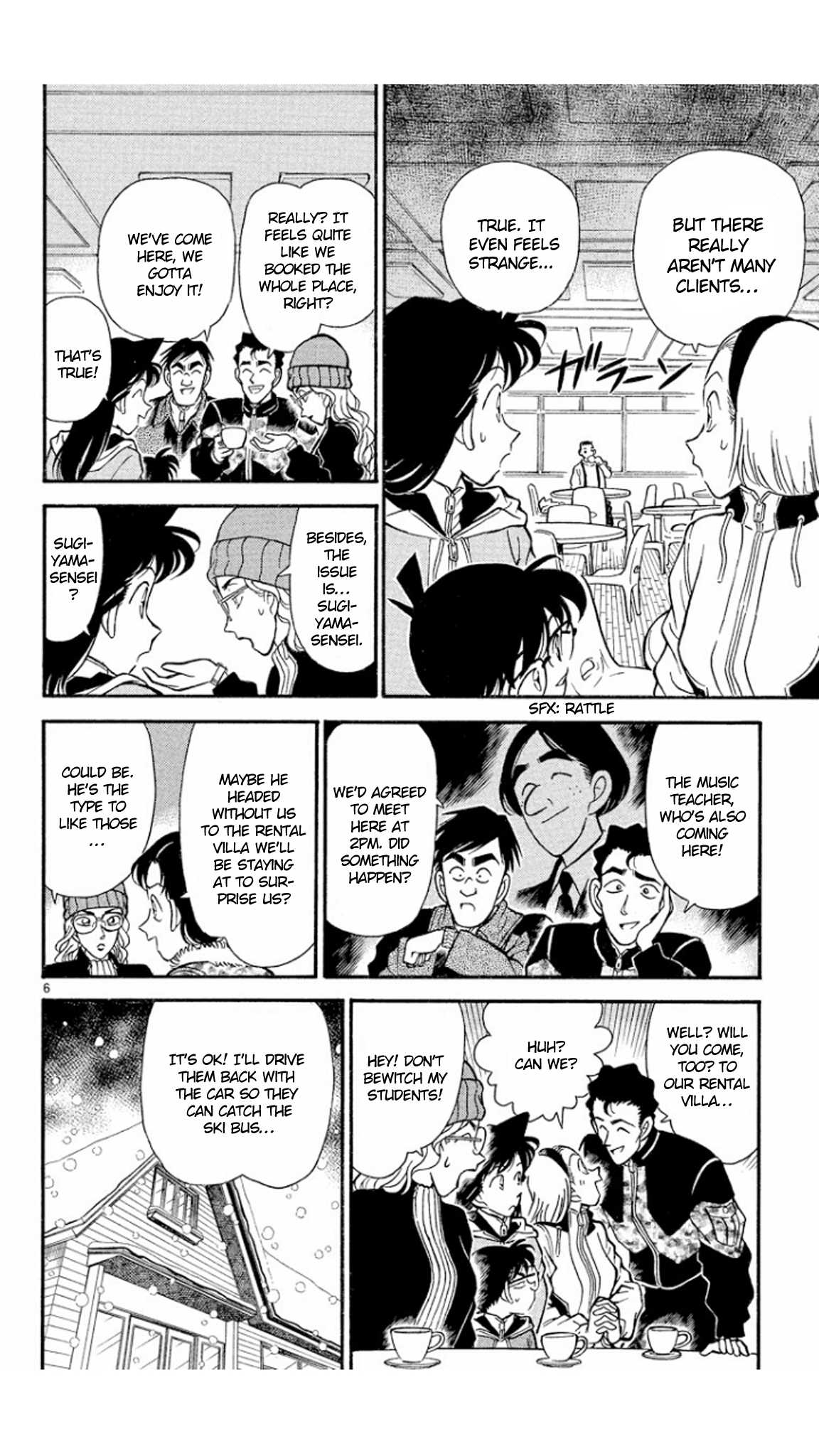 Detective Conan Chapter 139 page 7 - Chapter 139: An Odd Gathering