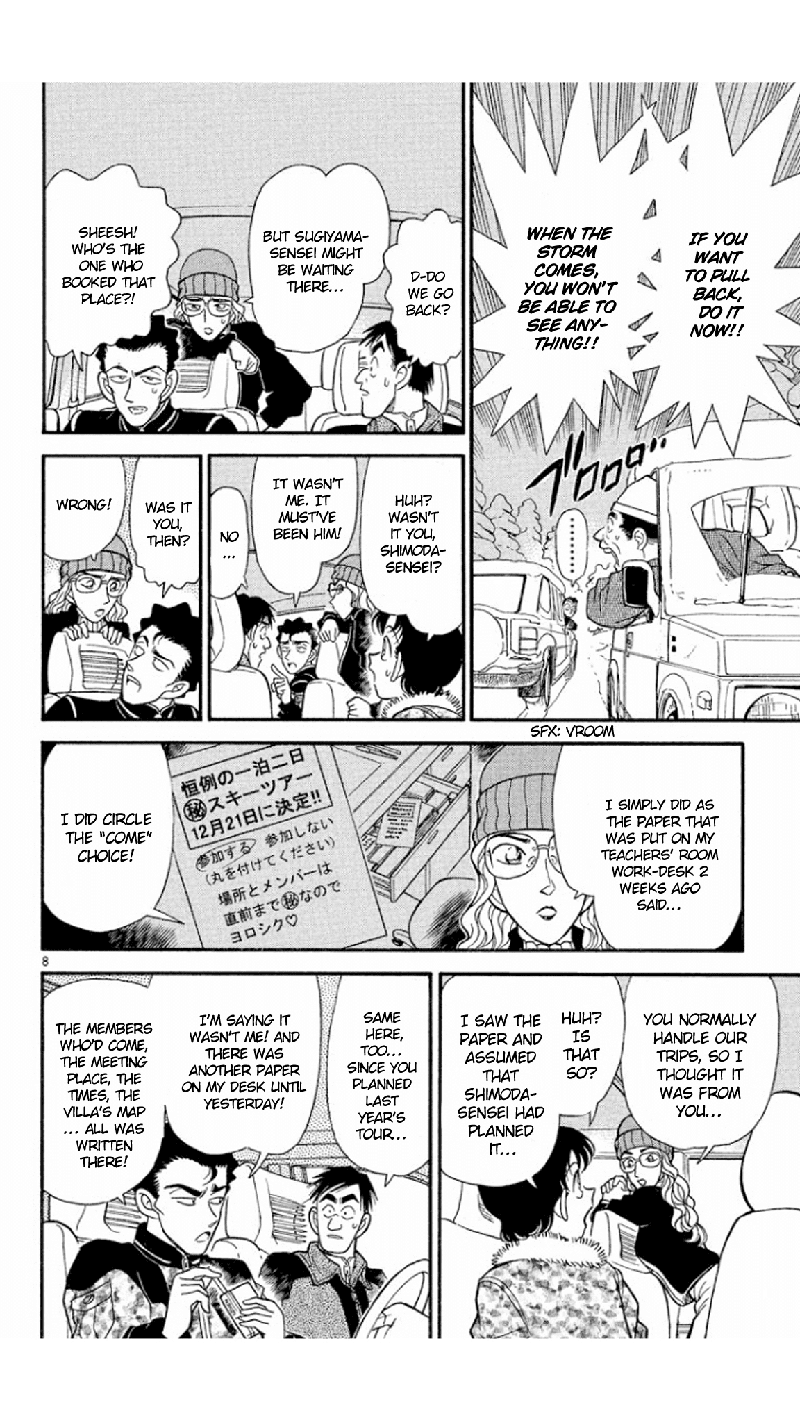 Detective Conan Chapter 139 page 9 - Chapter 139: An Odd Gathering