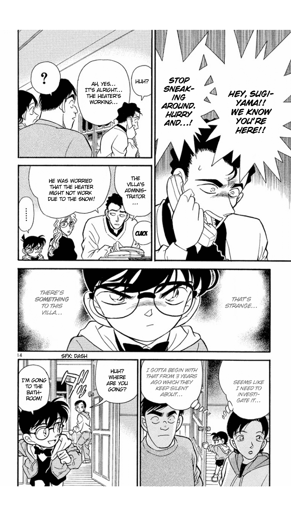 Detective Conan Chapter 140 page 15 - Chapter 140: The Last Visitor