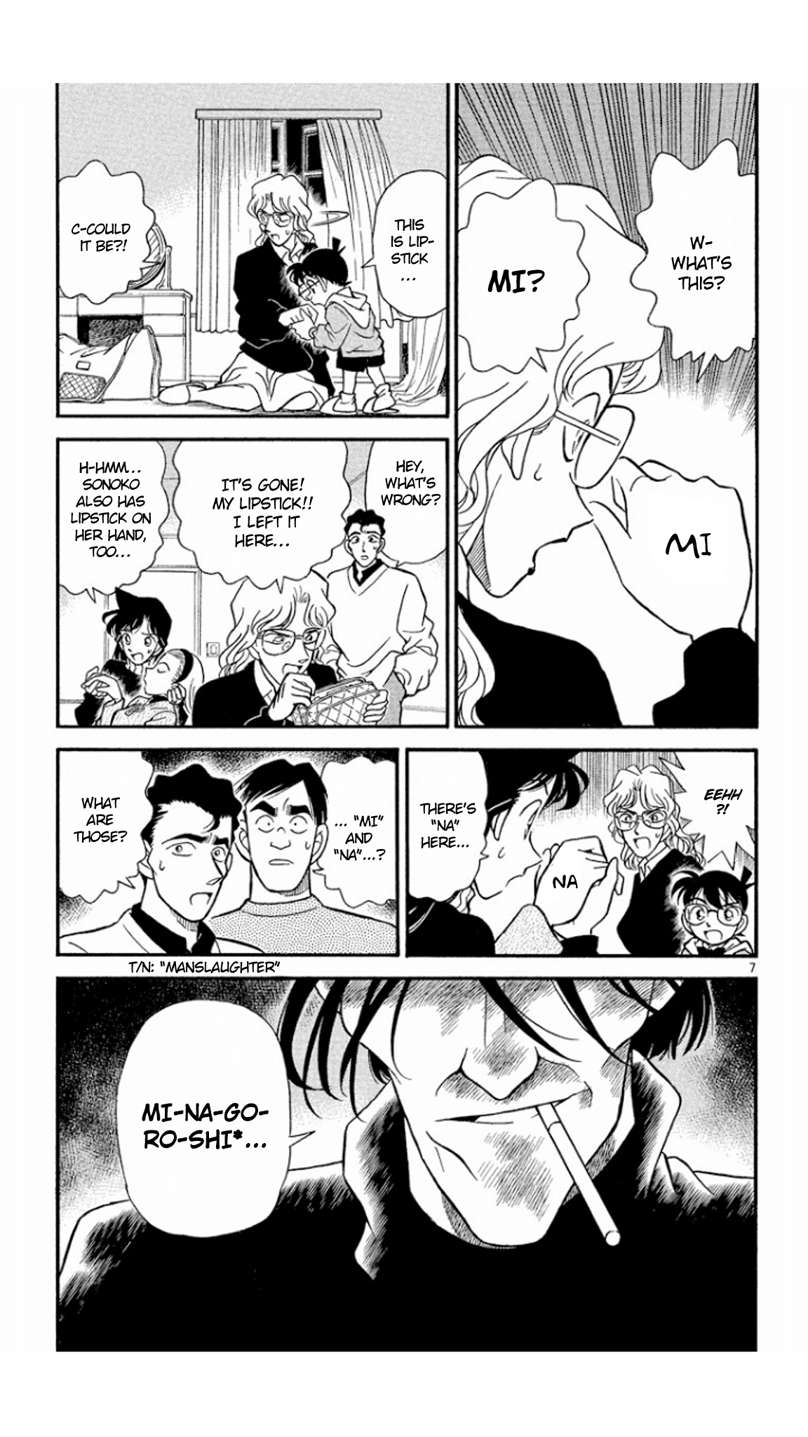 Detective Conan Chapter 140 page 8 - Chapter 140: The Last Visitor