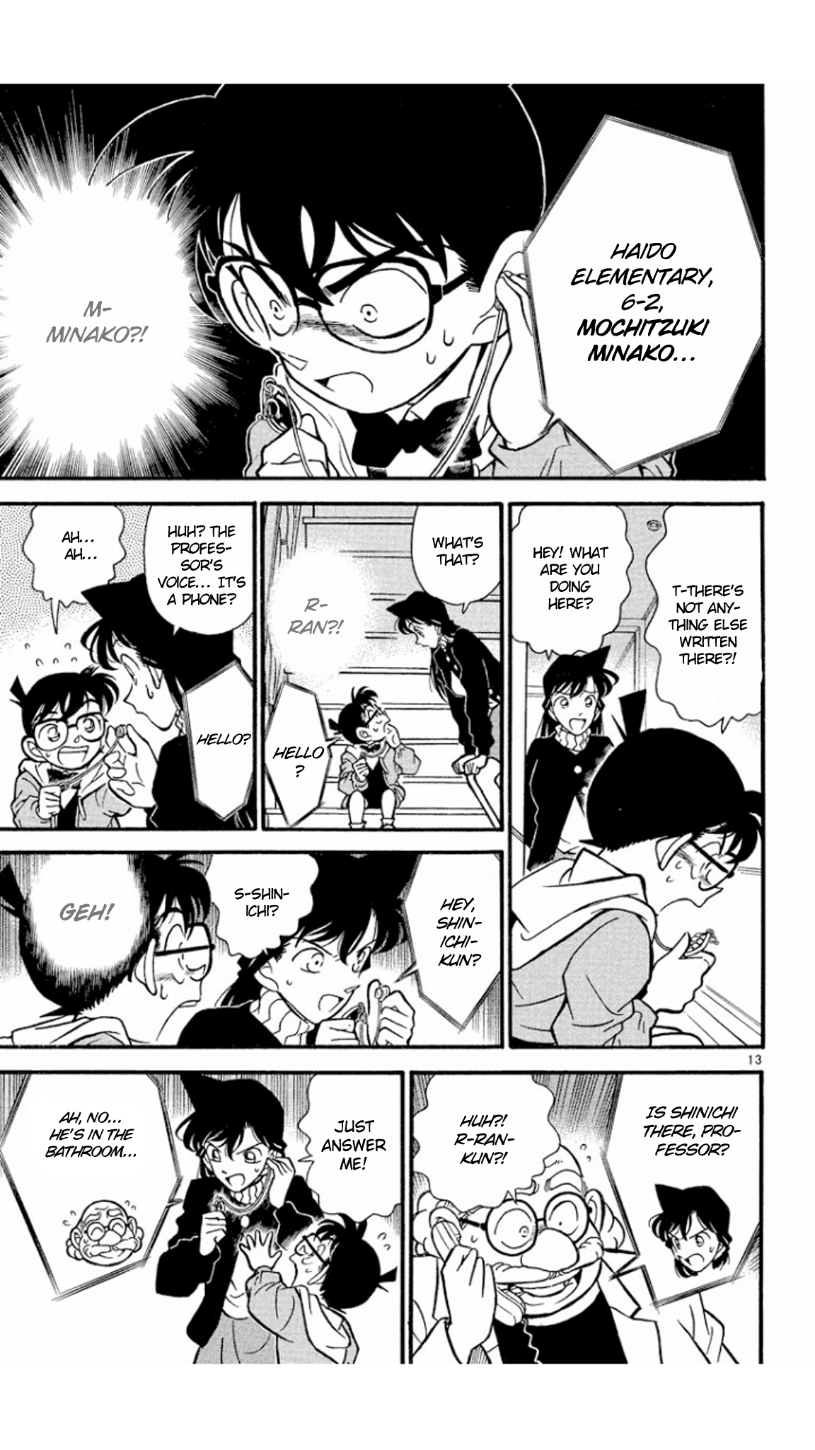 Detective Conan Chapter 141 page 14 - Chapter 141: Gone?!
