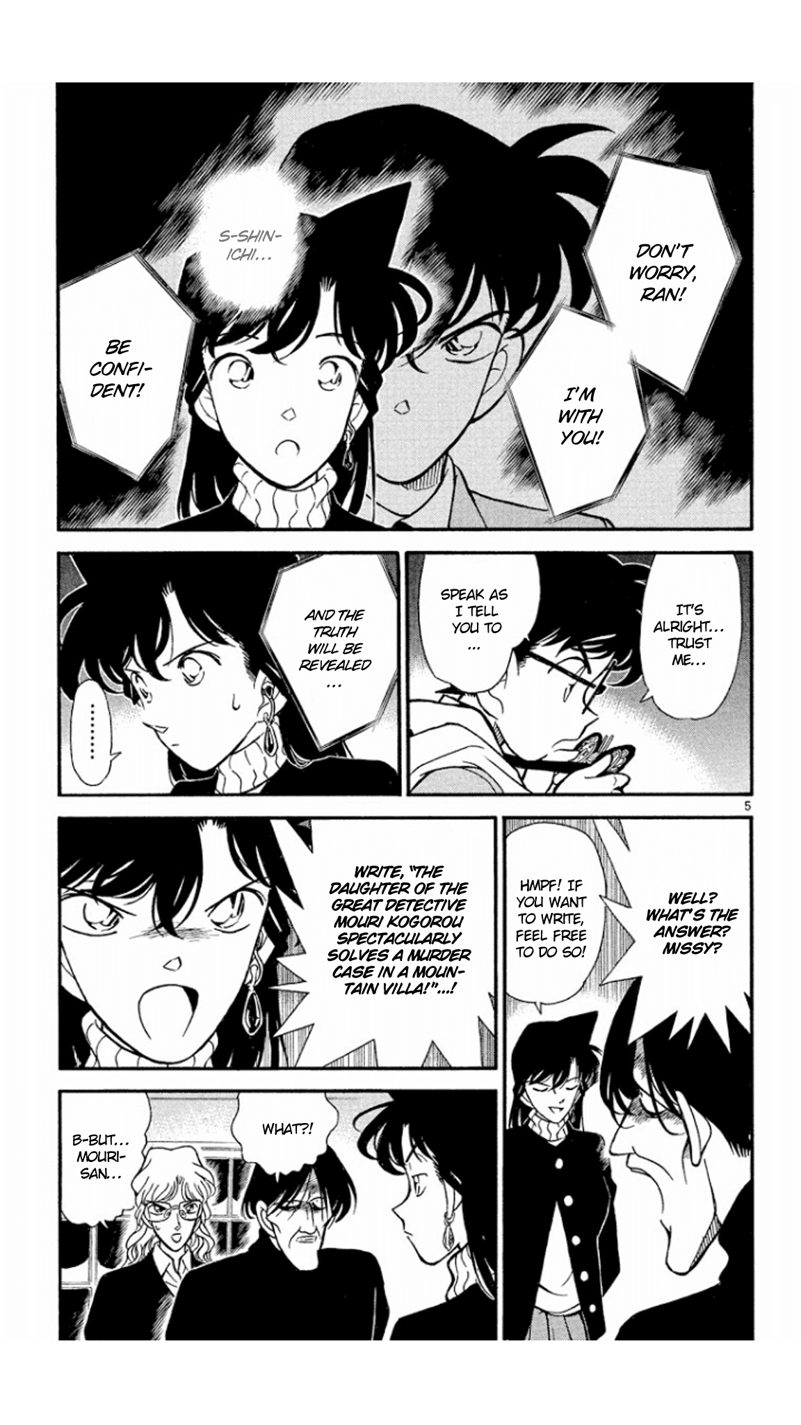Detective Conan Chapter 143 page 7 - Chapter 143: The Truth Told Through Tears