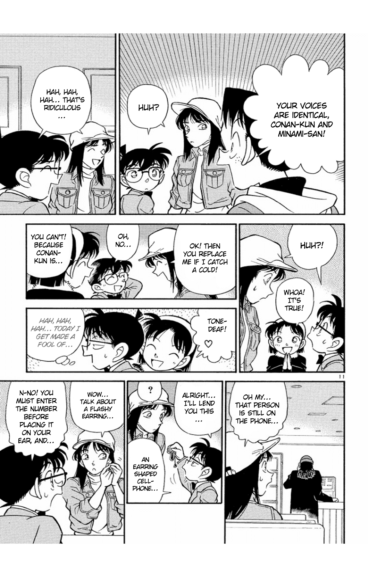 Detective Conan Chapter 144 page 12 - Chapter 144: Their Voices Are Similar?!