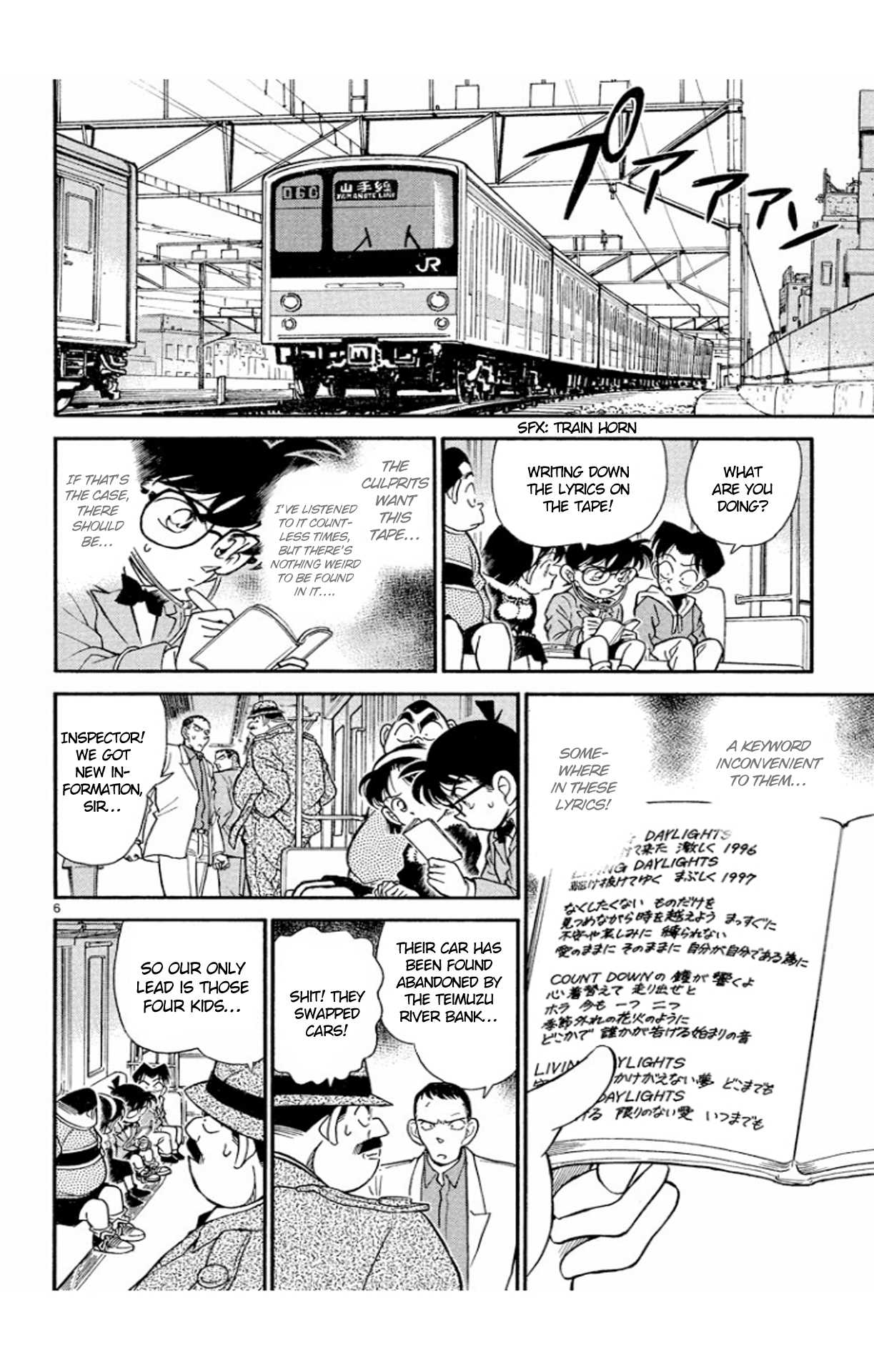 Detective Conan Chapter 145 page 7 - Chapter 145: Their Target Is...