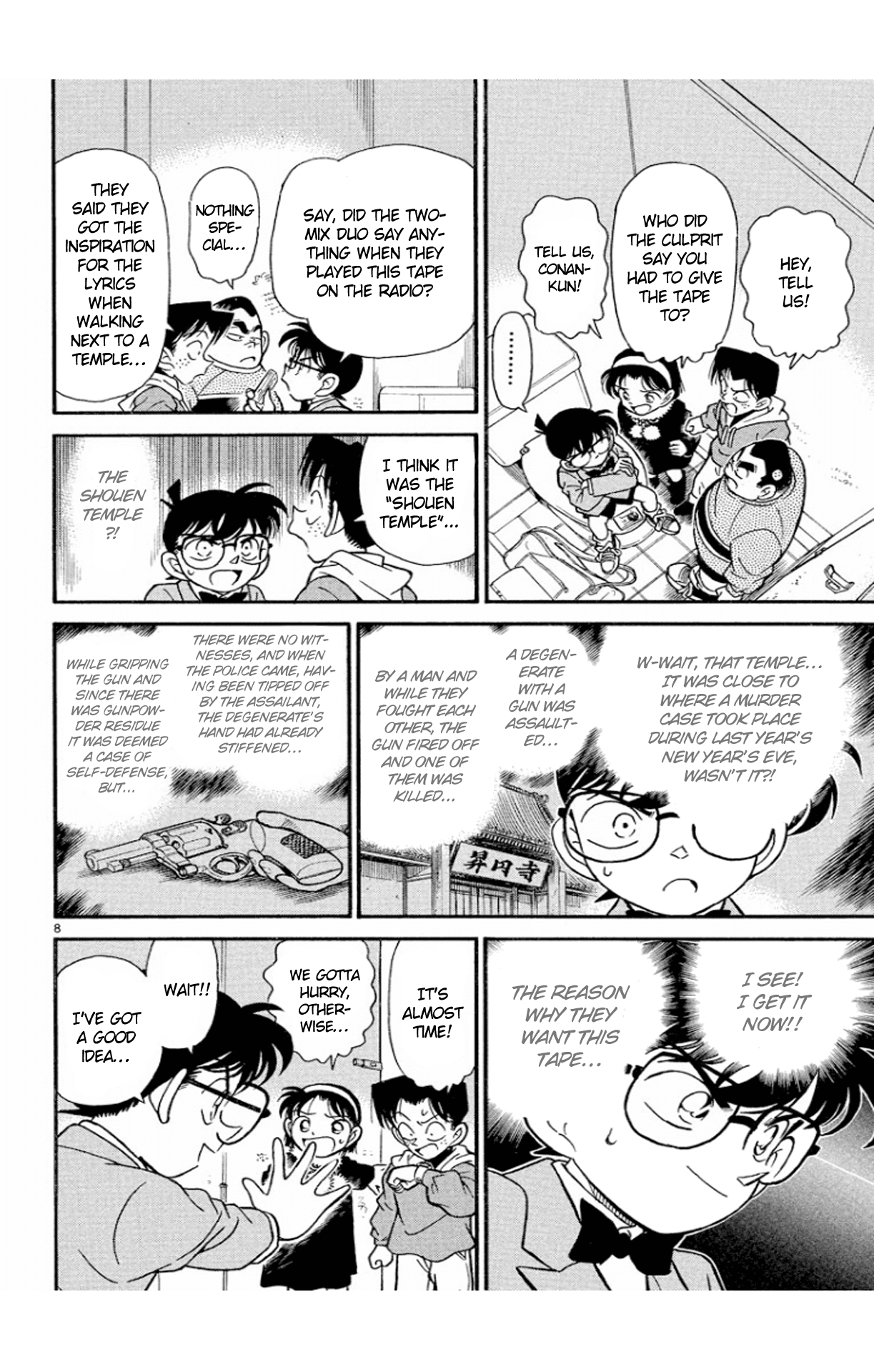 Detective Conan Chapter 145 page 9 - Chapter 145: Their Target Is...