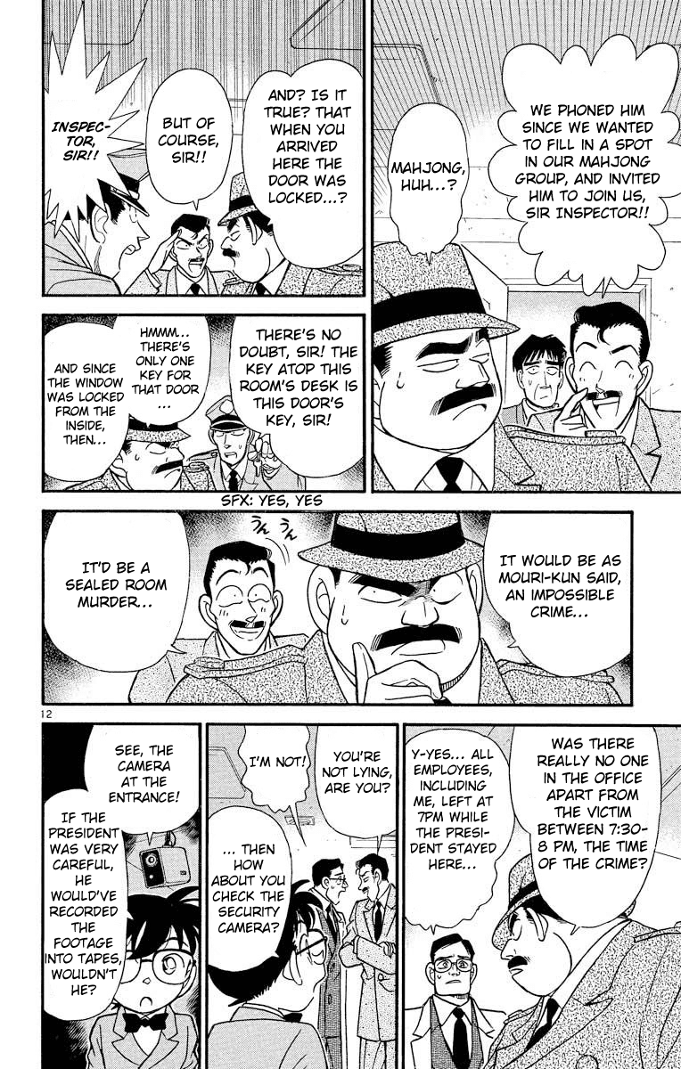 Detective Conan Chapter 147 page 13 - Chapter 147: Licking the Fingers?!