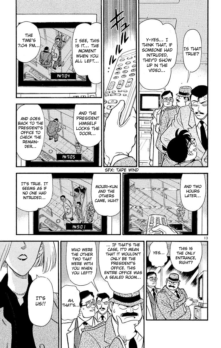 Detective Conan Chapter 147 page 14 - Chapter 147: Licking the Fingers?!