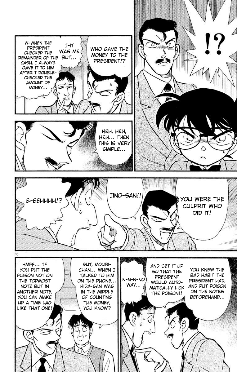 Detective Conan Chapter 147 page 17 - Chapter 147: Licking the Fingers?!