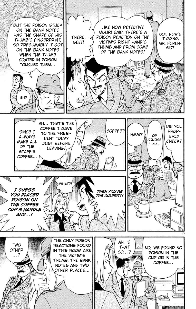 Detective Conan Chapter 147 page 18 - Chapter 147: Licking the Fingers?!