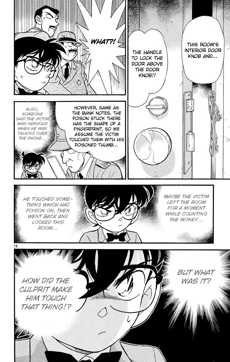 Detective Conan Chapter 147 page 19 - Chapter 147: Licking the Fingers?!
